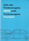 1964 - Allt om Volkswagen 1500 och Volkswagen Variant - 1.64