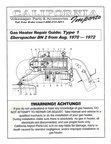 Eberspacher BN2 VW Type 1 70-72 Repair Manual