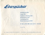 1964 - Eberspächer bensinvärmare - BN2 - Volkswagen 1500