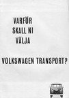1965 - Varför skall ni välja Volkswagen Transport
