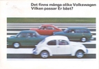 1969 - Det finns många olika Volkswagen Vilken passar Er bäst? - 9.68 