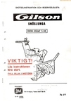01 gilson slunga skoetsel-reservdelar sec wat