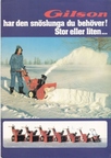 1 Gilson snöslungor