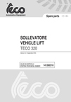 Teco 320 Spare Parts 